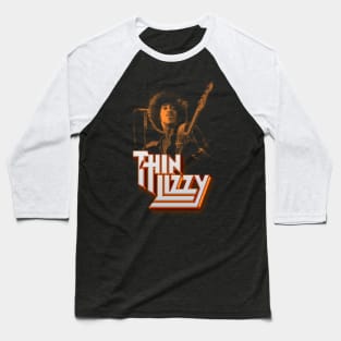 Thin Lizzy Classic Potrait Baseball T-Shirt